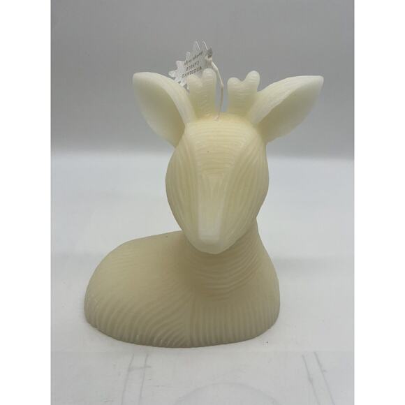 Anthropologie Woodland Shaped Wax Candle Deer - Picture 3 of 8